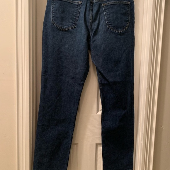 Banana Republic Rapid Movement Denim Women’s Straight Leg Slim Fit Jeans 36/32 - Picture 6 of 12